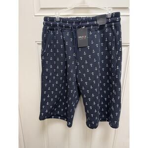 Galaxy By Harvic Anchor Shorts Men’s Size Large Cruise Or Beach Shorts NWT